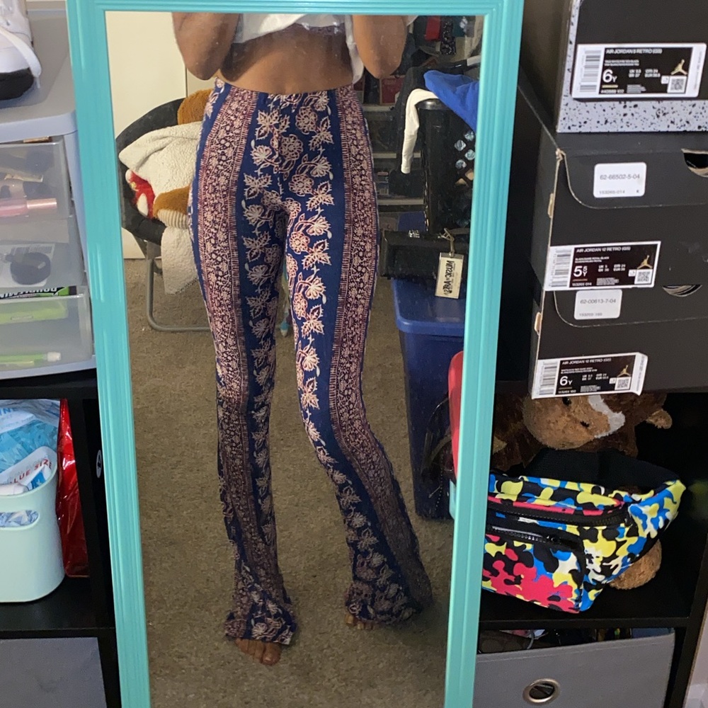 Rainbow Bell bottoms
